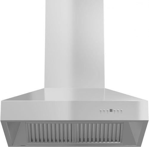 ZLINE 36 inch professional ducted wall mount range hood in stainless steel