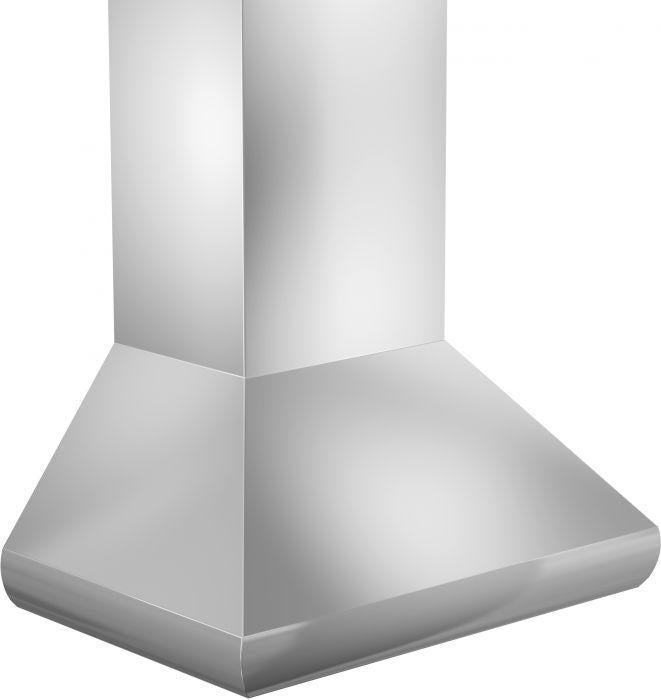 ZLINE 48 in. Professional Ducted Wall Mount Range Hood in Stainless Steel, 687-48