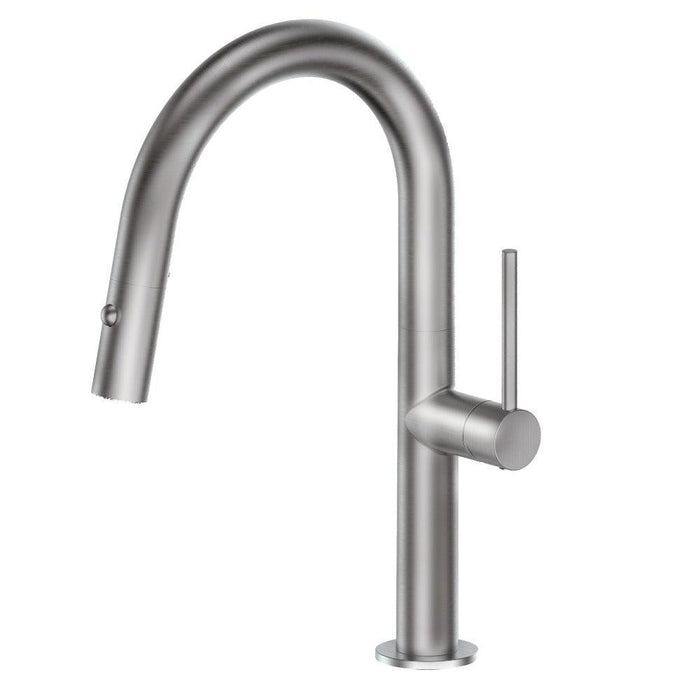 ZLINE Voltaire Pull Down Single Handle Kitchen Faucet in Brushed Nickel (VLT-KF-BN)