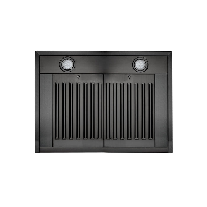 ZLINE 36 in. Convertible Vent Wall Mount Range Hood in Black Stainless Steel, BSKBN-36