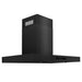 ZLINE Convertible Vent Wall Mount Range Hood in Black Stainless Steel (BSKEN) 30 Inch