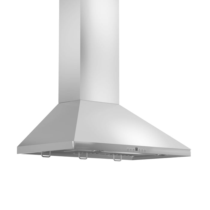 ZLINE Convertible Vent Wall Mount Range Hood in Stainless Steel (KF1) 30 inch