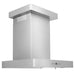 ZLINE Convertible Vent Wall Mount Range Hood in Stainless Steel with Crown Molding (KECRN) 24 inch