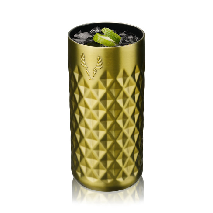 Paragon Stainless Steel Highball Tumbler in Gold