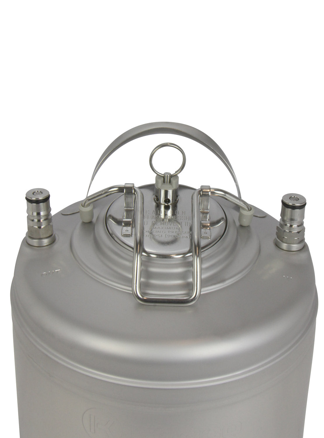 1.75 Gallon Ball Lock Keg - Strap Handle - Set of 2