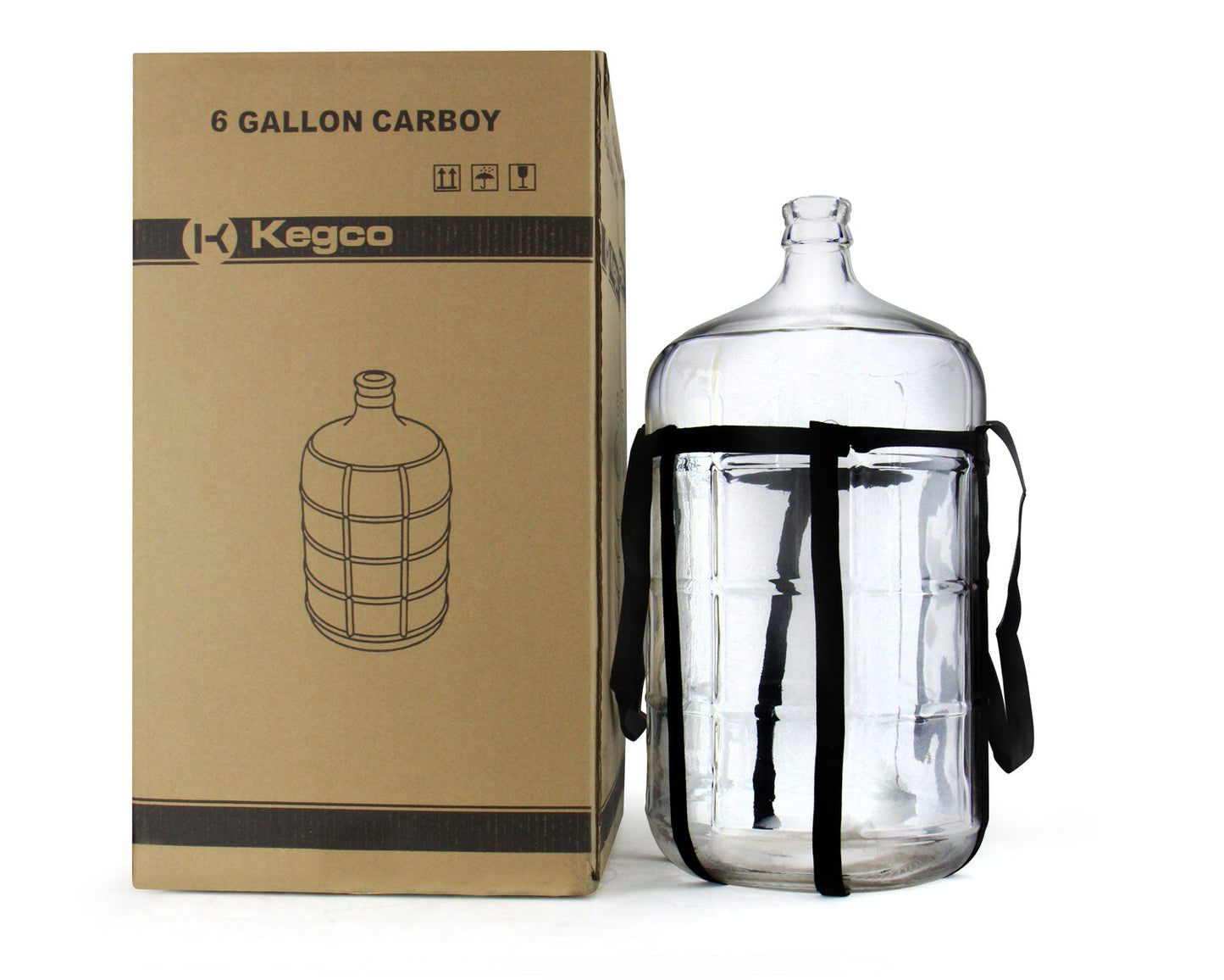 6 Gallon Glass Carboy