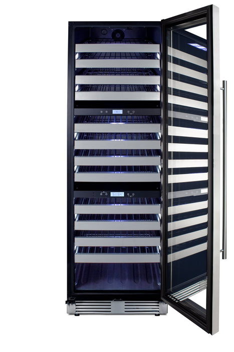 SUMMIT 24" Wide Triple Zone Wine Cellar (SWCP1988T)