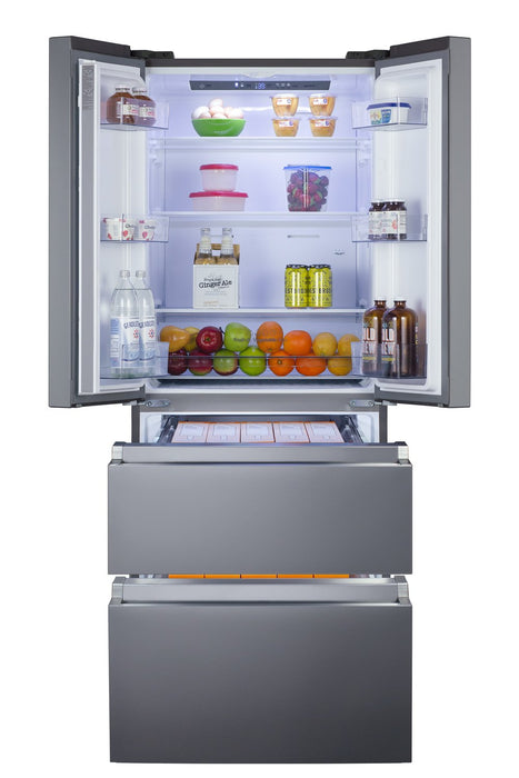 SUMMIT 27.5" Wide French Door Refrigerator-Freezer