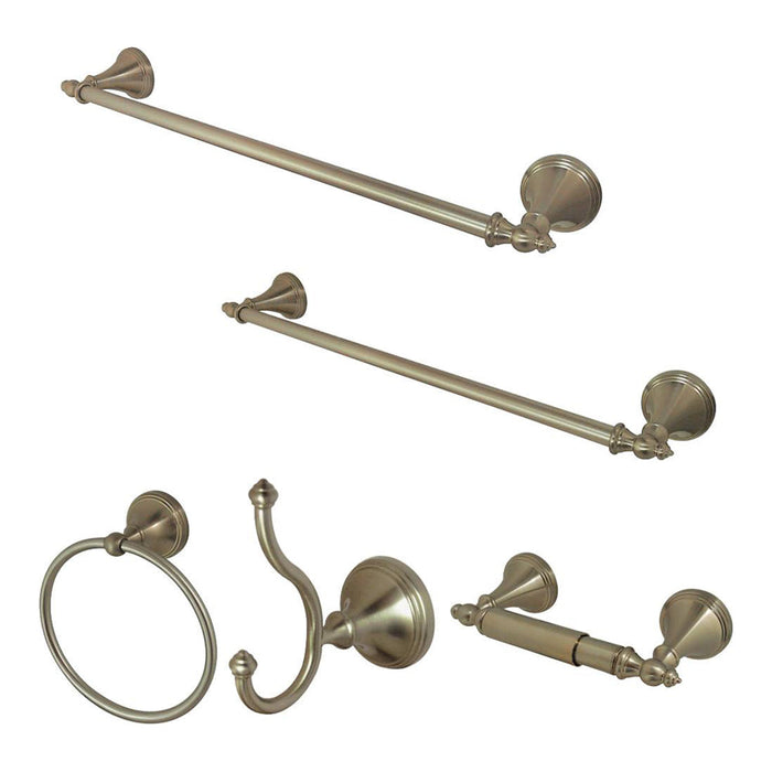 Kingston Brass Naples 5-Piece Bathroom Accessory Set