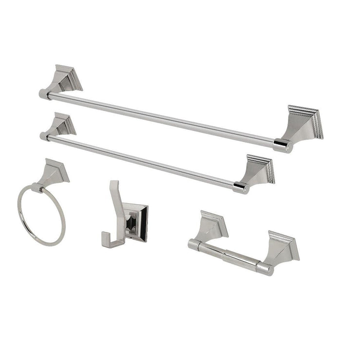 Kingston Brass Monarch 5-Piece Bathroom Accessory Set