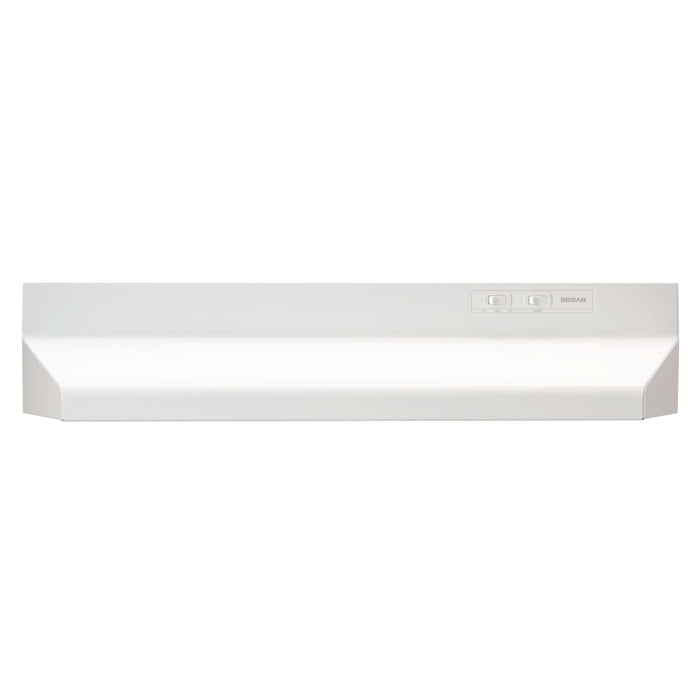 Broan-NuTone, LLC 40000 Series 30-In. Under-Cabinet Range Hood with Light in Monochromatic White (403001)