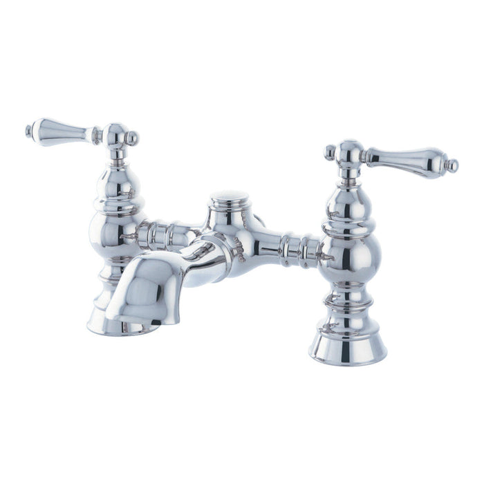 Kingston Brass Heritage 7-Inch Deck Mount Tub Faucet (CC1131T1)