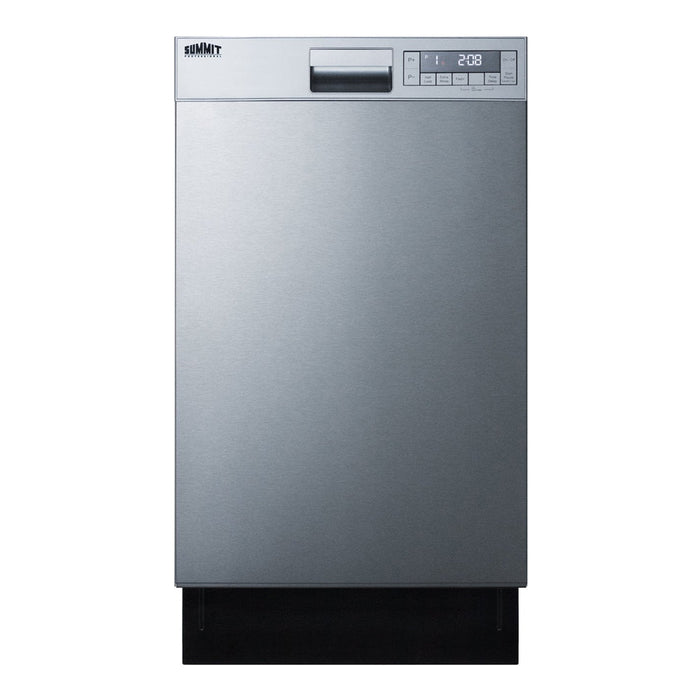 SUMMIT 18" Wide Built-In Dishwasher