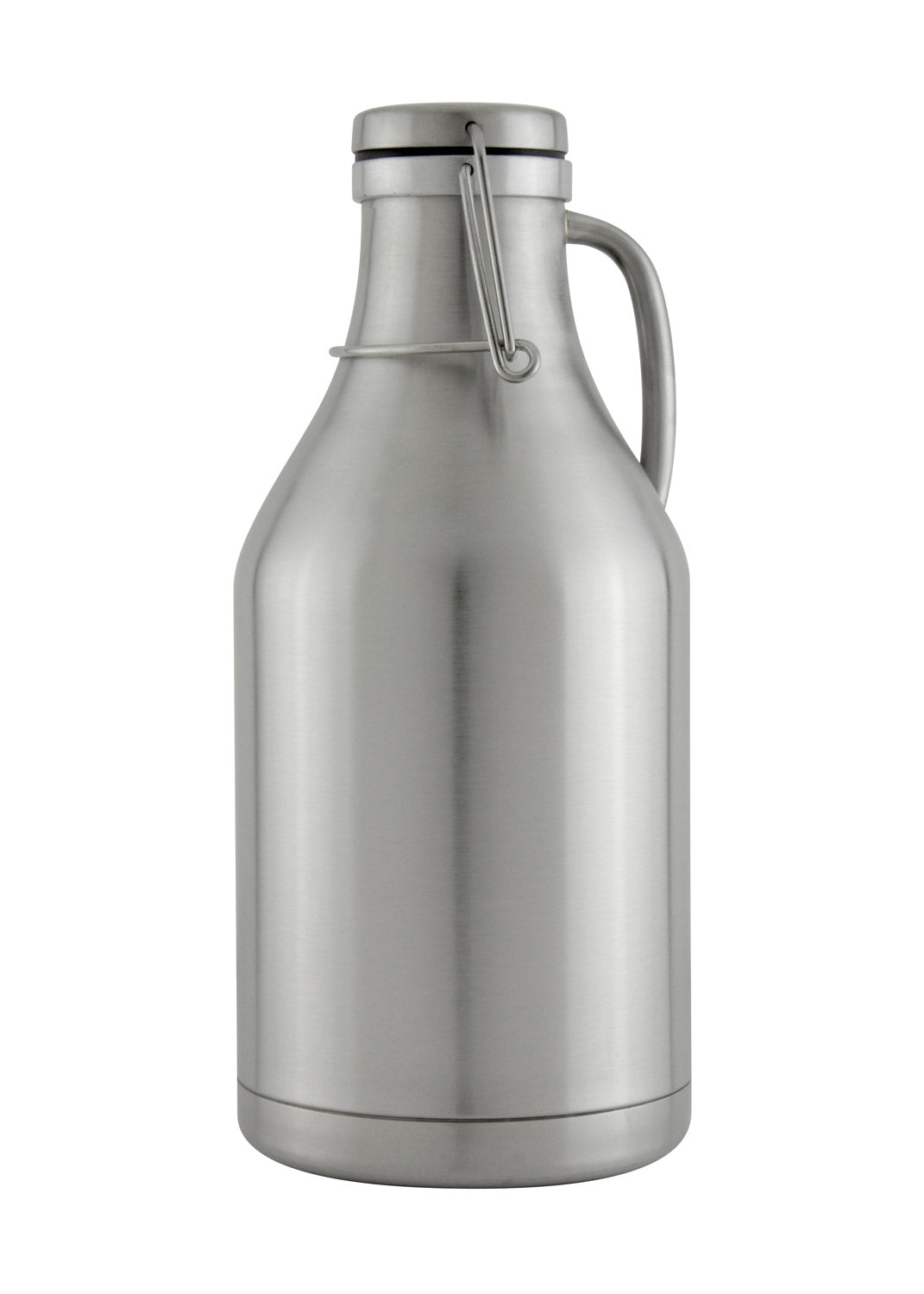 64-oz. Stainless Steel Beer Growler with 4 16-oz. Stainless Steel Pint Glasses