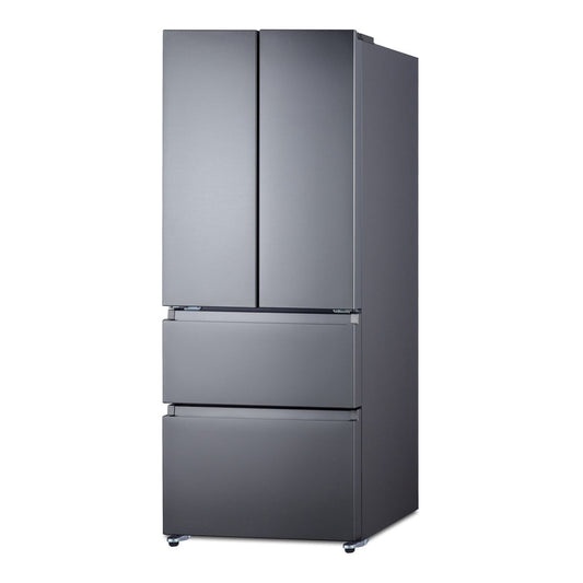 SUMMIT 27.5" Wide French Door Refrigerator-Freezer