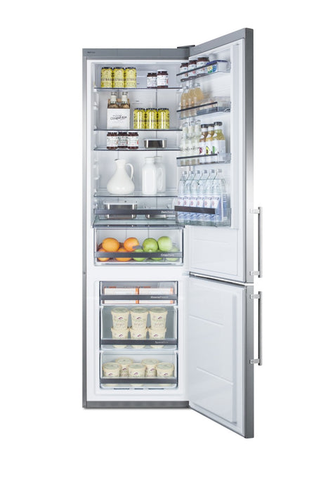 SUMMIT 24" Wide Bottom Freezer Refrigerator