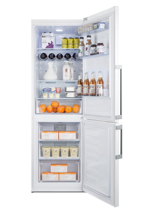 SUMMIT 24" Wide Bottom Freezer Refrigerator