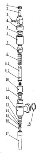 O-Rings for Stout Faucet Spout - Large