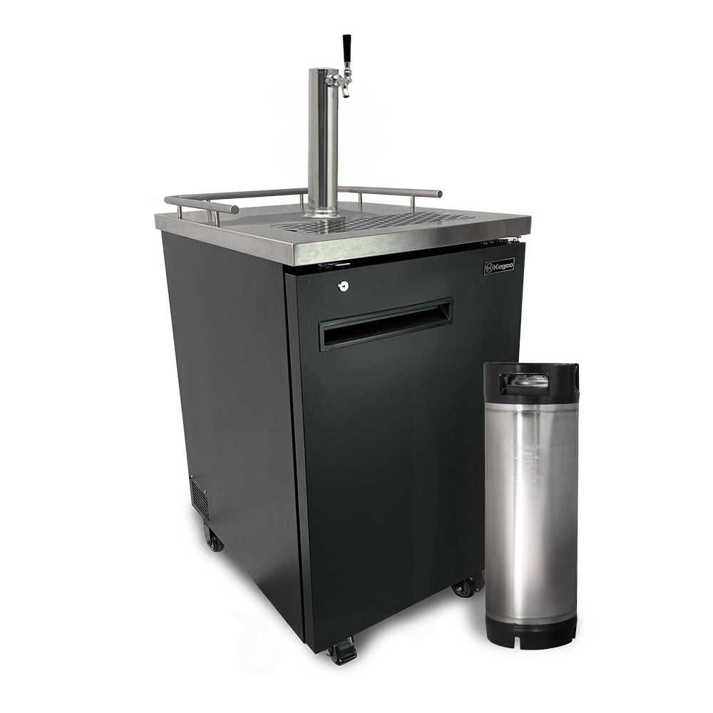 Kegco TCK-1B-K Beer Dispenser | Restaurant Keg Cooler