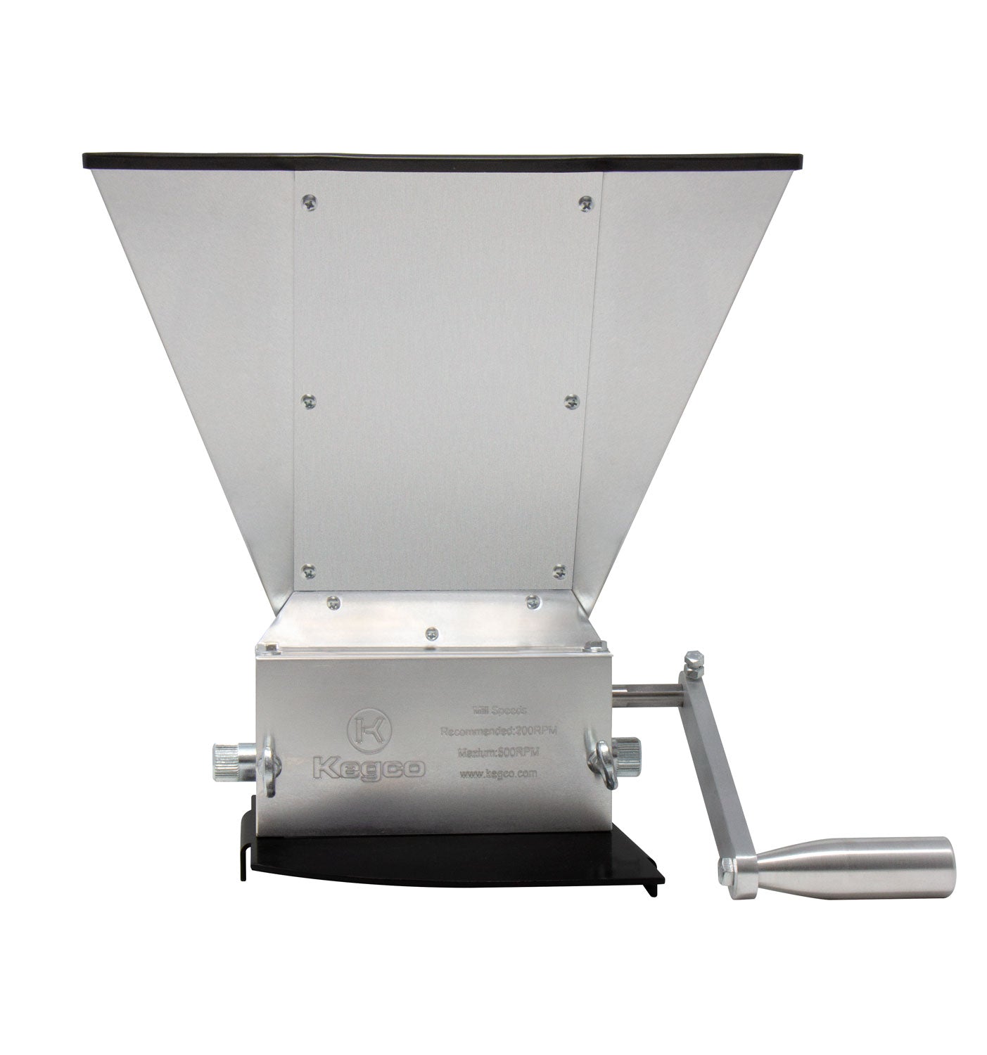 Grain Mill with 11 lb Hopper and 3 Rollers