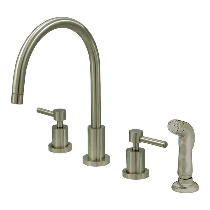 Kingston Brass Widespread Kitchen Faucet