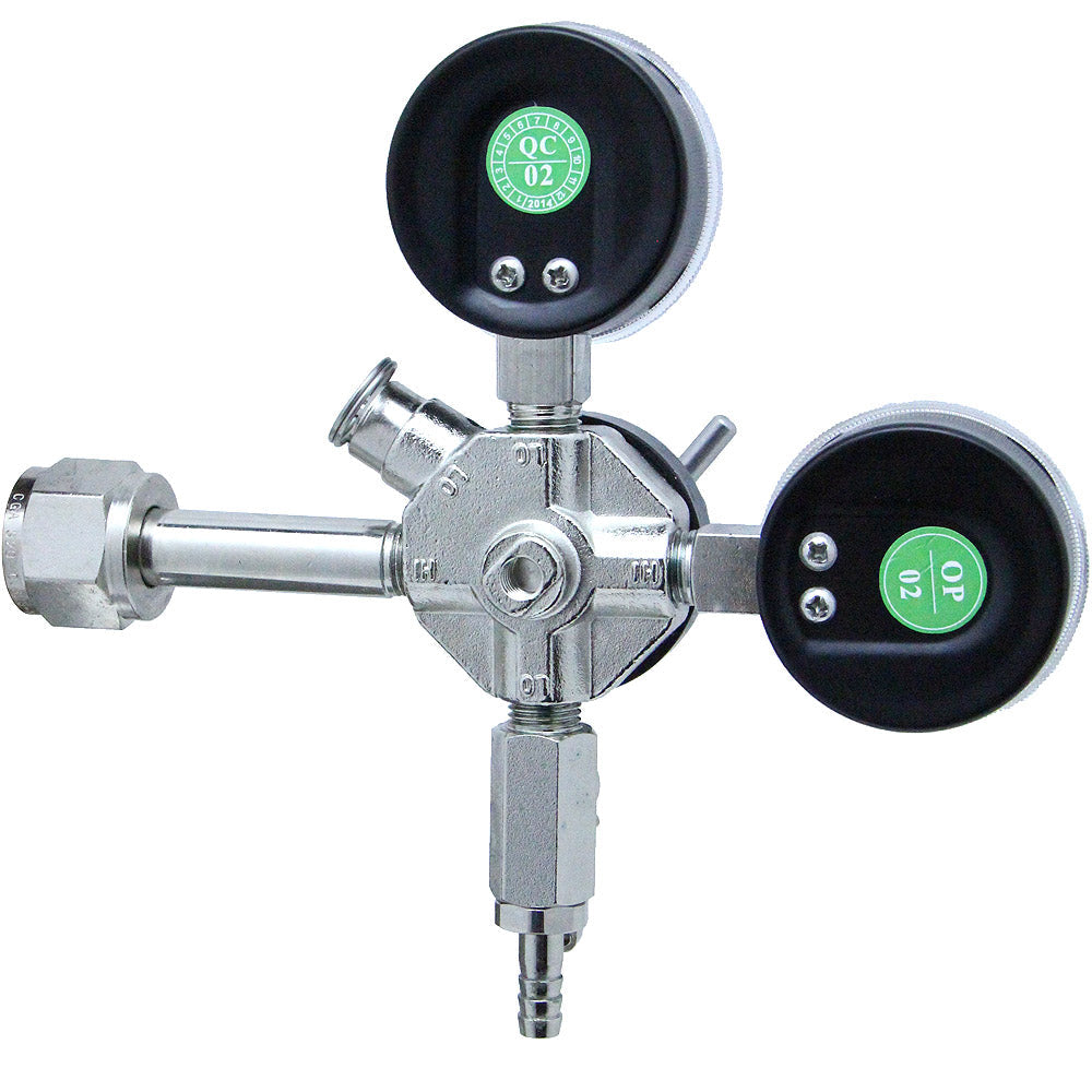 Commercial Grade Double Gauge CO2 Regulator