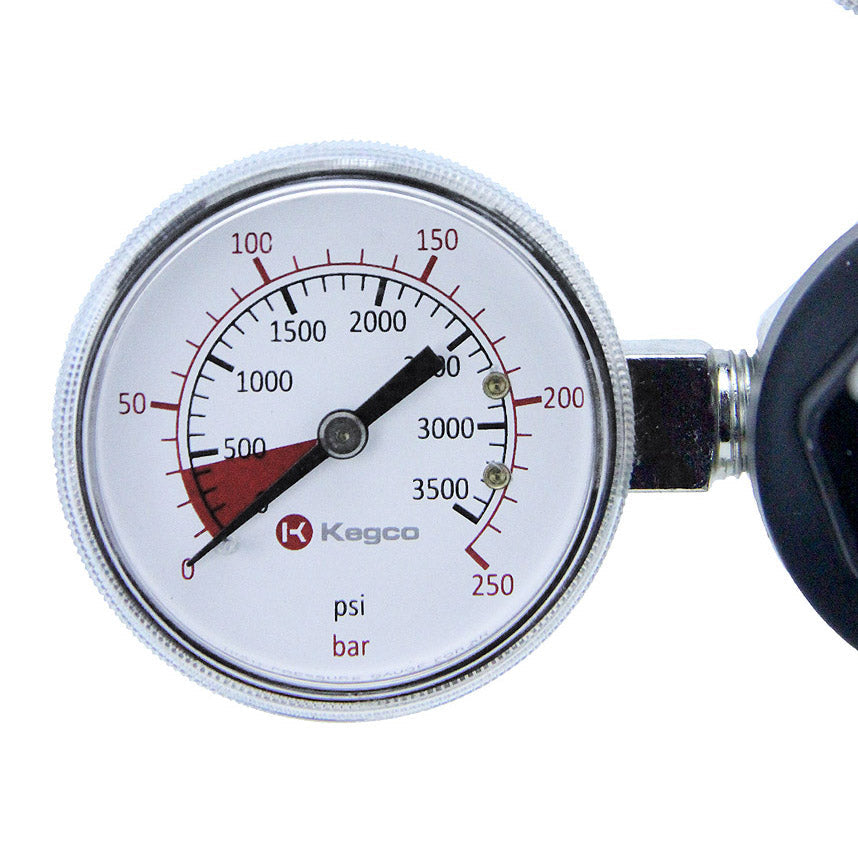 Commercial Grade Double Gauge CO2 Regulator