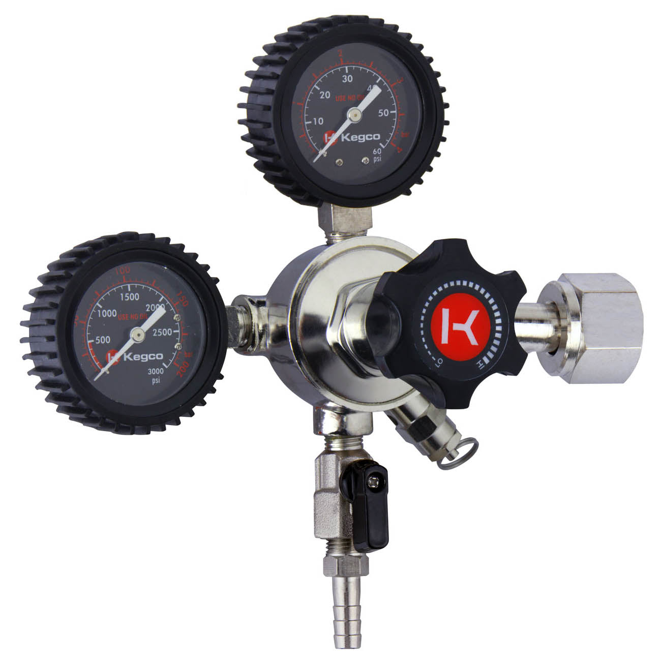 Elite Series Double Gauge CO2 Regulator