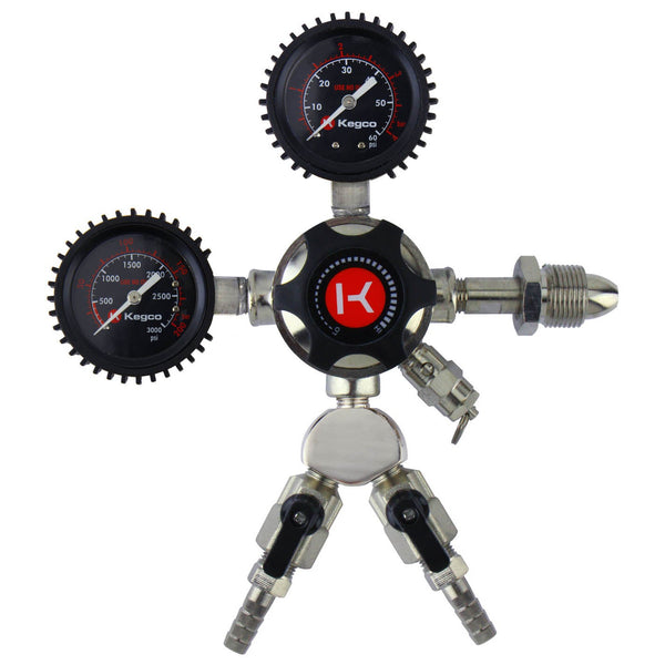 Elite Series Double Gauge Two Product Nitrogen Regulator