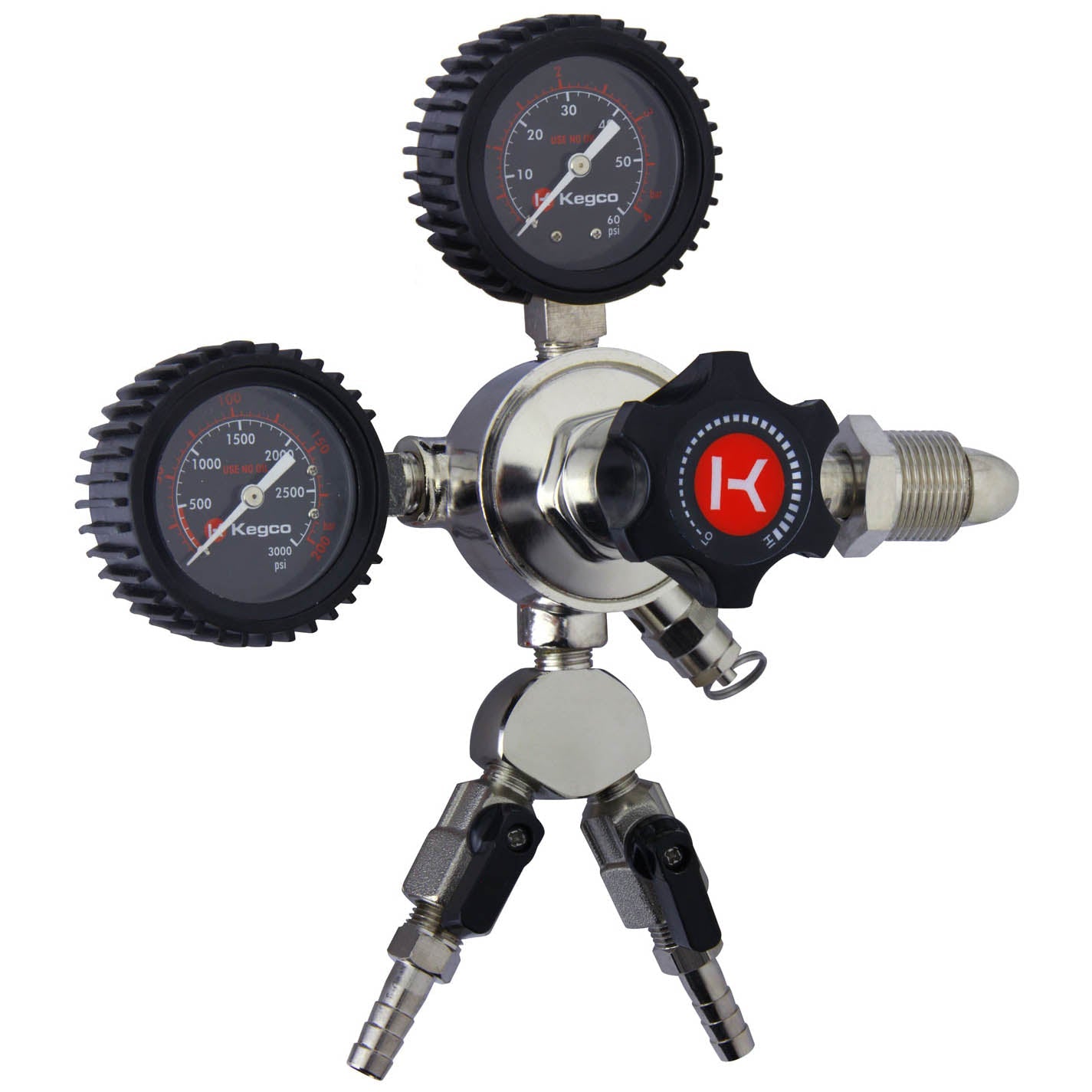 Elite Series Double Gauge Two Product Nitrogen Regulator