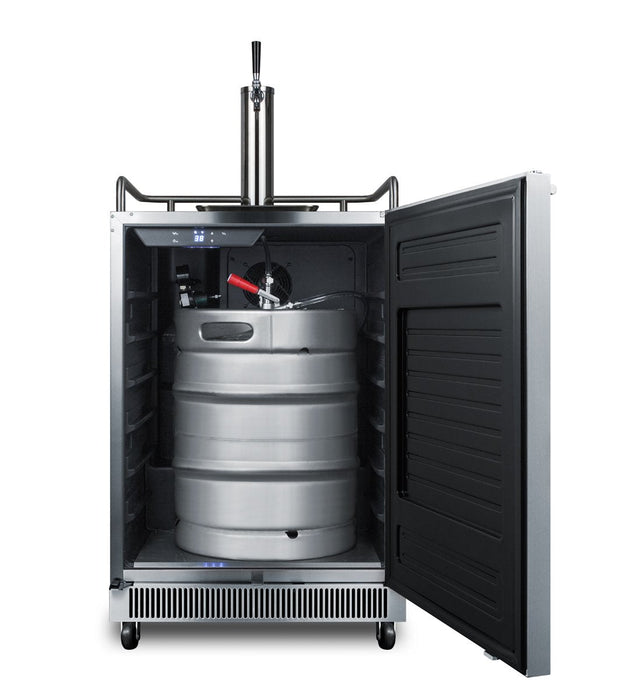 SUMMIT 24" Wide Built-In Kegerator