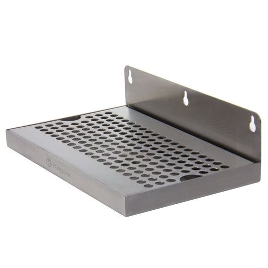 10" x 6" Wall Mount Drip Tray with Drain