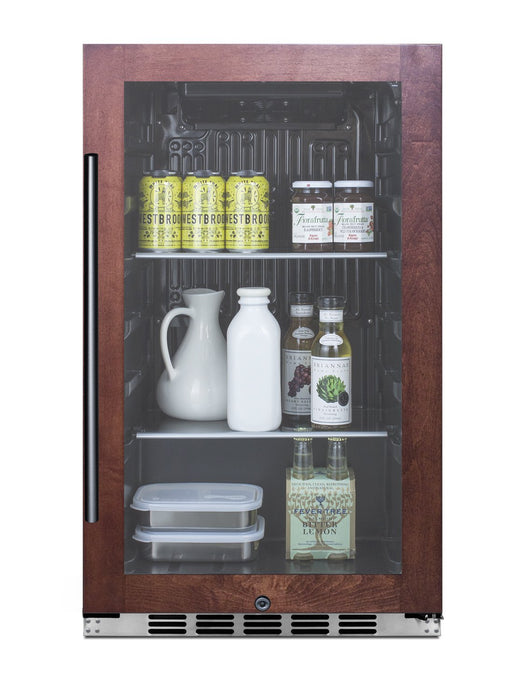 SUMMIT Shallow Depth Indoor/Outdoor Beverage Cooler