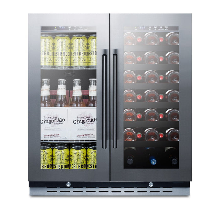 SUMMIT 30" Wide Built-In Wine/Beverage Center (SWBV3067B)