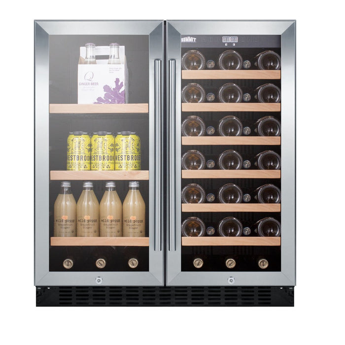 SUMMIT 30" Wide Built-In Wine/Beverage Center (SWBV3071)