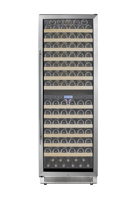 SUMMIT 24" Wide Dual Zone Wine Cellar (SWC1966B)