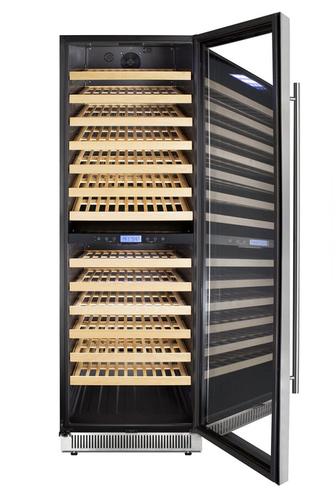 SUMMIT 24" Wide Dual Zone Wine Cellar (SWC1966B)