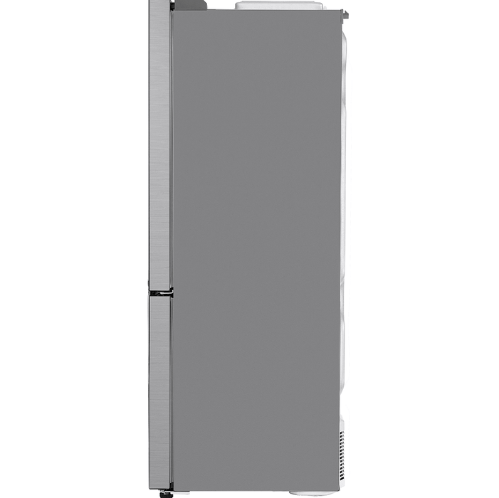 LG 28 Inch Bottom Freezer Refrigerator in Platinum Silver 14.7 Cu. Ft. (LBNC15231V)