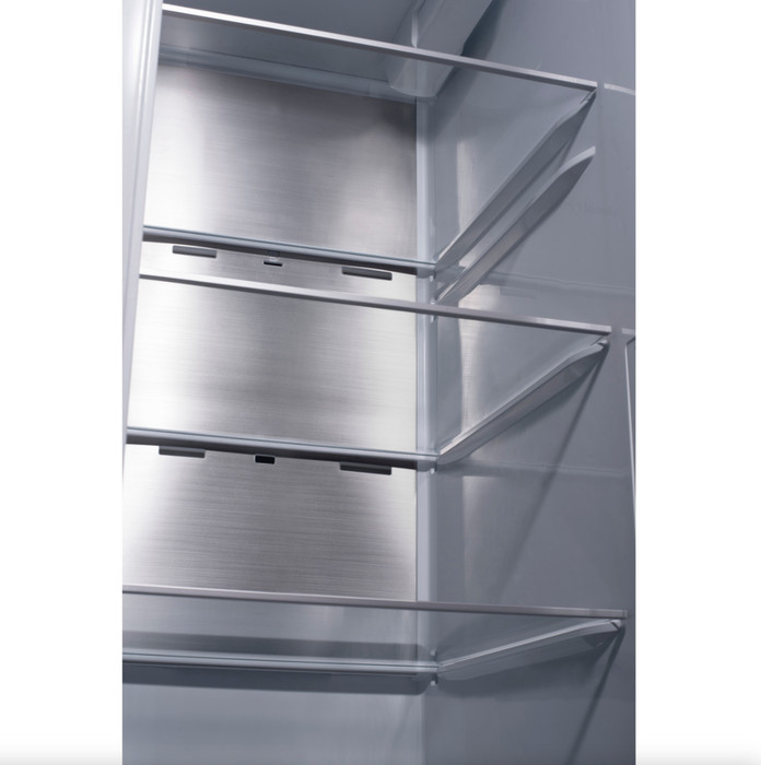 LG 36 Inch Side-by-Side InstaView Refrigerator with Craft Ice in Stainless 27 Cu. Ft. (LRSOS2706S)
