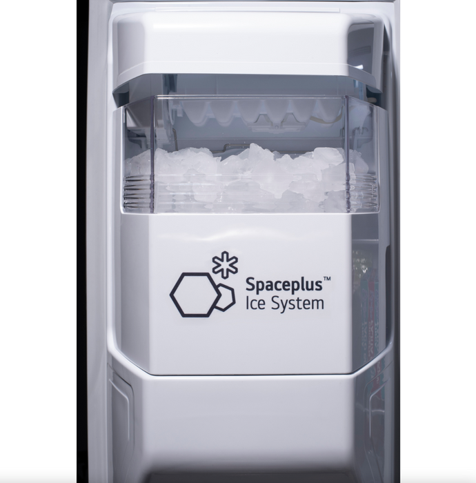LG 36 Inch Side-by-Side InstaView Refrigerator with Craft Ice in Stainless 27 Cu. Ft. (LRSOS2706S)