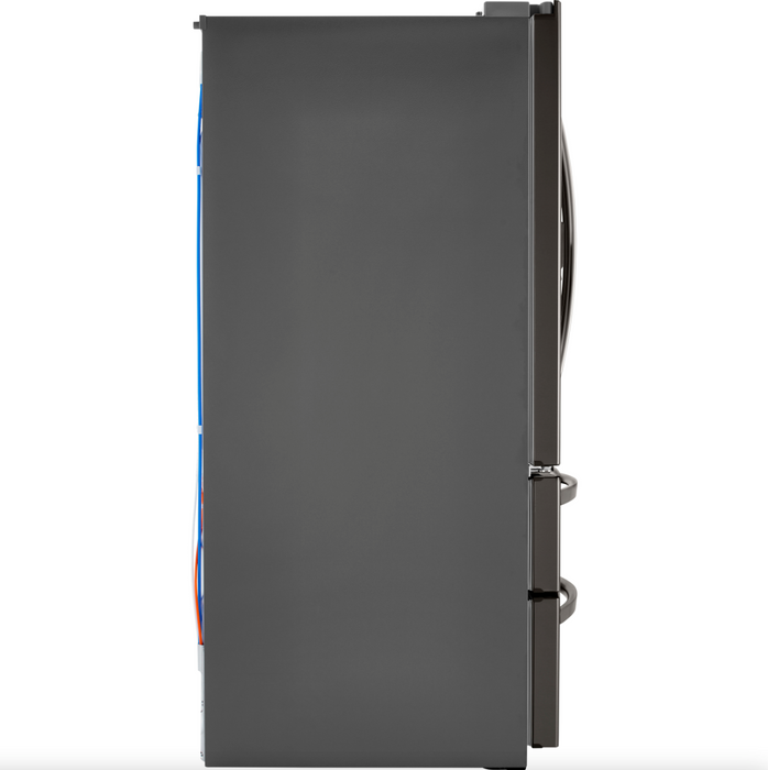 LG 36 Inch Smart Double Freezer Refrigerator with Craft Ice in Black Stainless Steel 28 Cu. Ft. (LRMXS2806D)