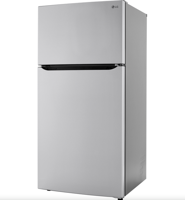 LG 33 Inch Top Freezer Refrigerator in Stainless Steel 24 Cu. Ft. (LRTLS2403S)
