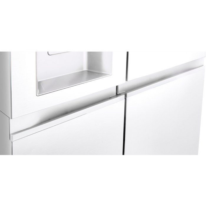 LG 36 Inch Side-by-Side Refrigerator in Smooth White 27 Cu. Ft. (LRSXS2706W)
