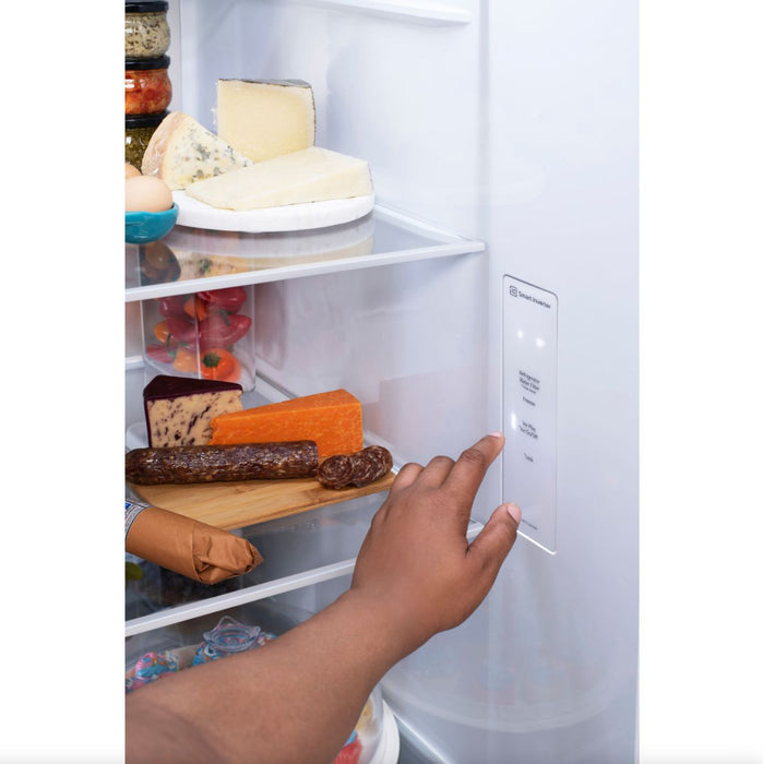 LG 36 Inch Side-by-Side Counter-Depth Refrigerator in Stainless Steel Look 23 Cu. Ft. (LRSXC2306V)