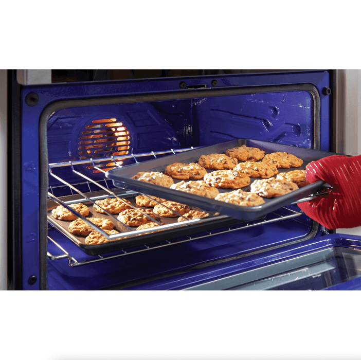 LG 30 Inch Freestanding Gas Range with Double Oven in Stainless Steel 6.9 Cu.Ft. (LDG4313ST)