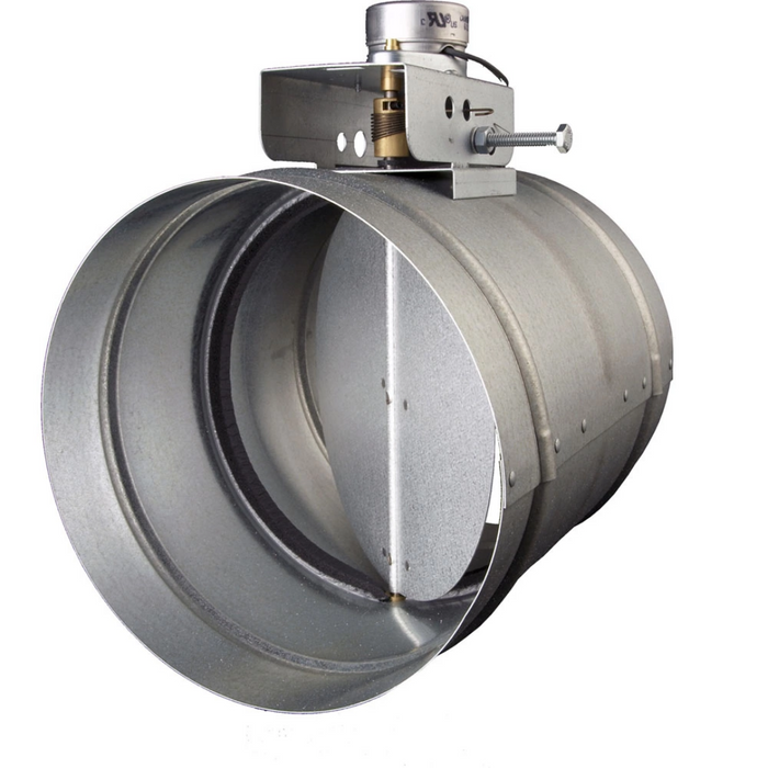 Broan Universal Automatic Make-Up Air Damper with Pressure Sensor Kit with Size Options (MDTU)