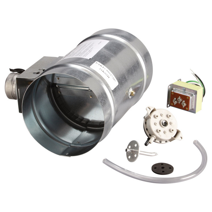 Broan Universal Automatic Make-Up Air Damper with Pressure Sensor Kit with Size Options (MDTU)