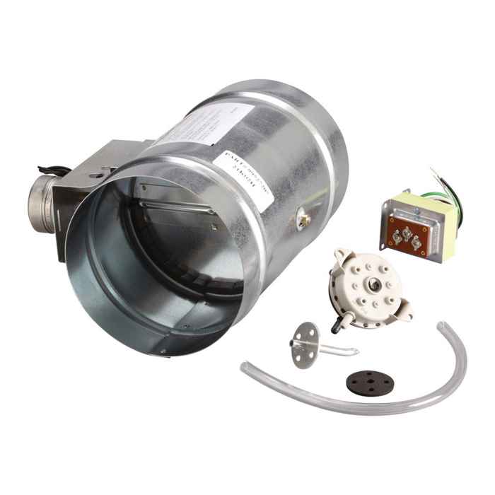 Broan Universal Automatic Make-Up Air Damper with Pressure Sensor Kit with Size Options (MDTU)