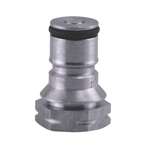 Ball Lock Keg Tank Plug - Gas In