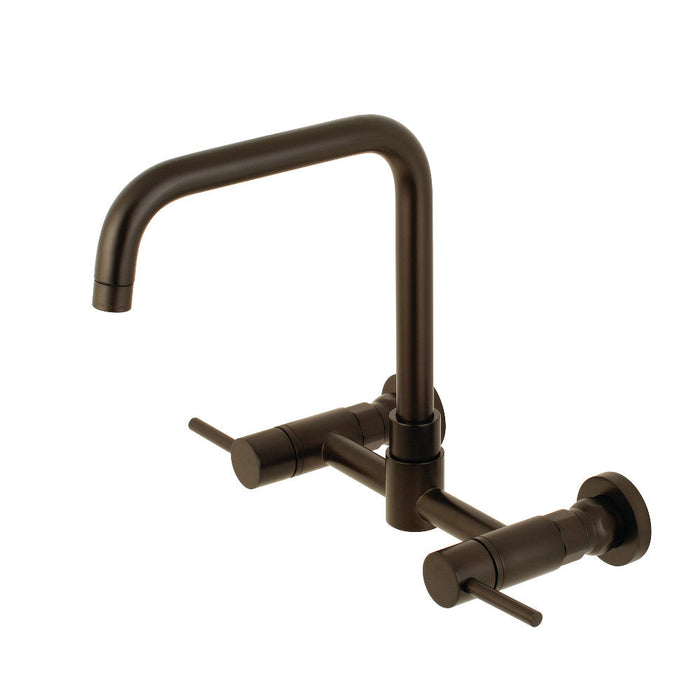 Kingston Brass Concord 8 in. Centerset Wall Mount Kitchen Faucet (KS8168)